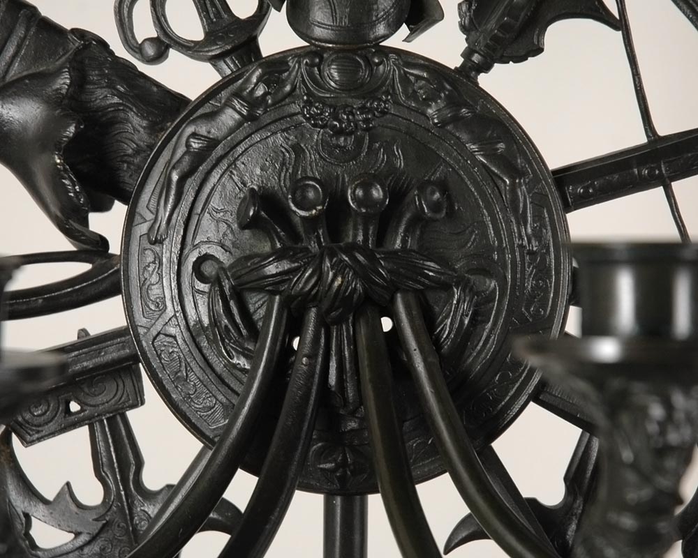 Jean-François GECHTER (1796-1844)  (follower of) Pair of Candelabras in bronze Jean-François GECHTER (1796-1844)  (follower of) Pair of Candelabras in bronze-7