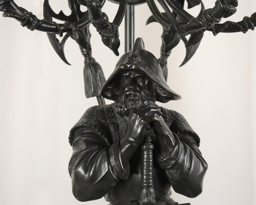 Jean-François GECHTER (1796-1844)  (follower of) Pair of Candelabras in bronze Jean-François GECHTER (1796-1844)  (follower of) Pair of Candelabras in bronze-11