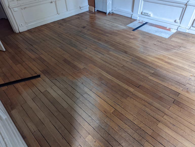 Lot of 12 m² linear parquet Lot of 12 m² linear parquet-1