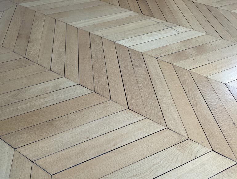 12 m² lot of herringbone parquet flooring 12 m² lot of herringbone parquet flooring-4