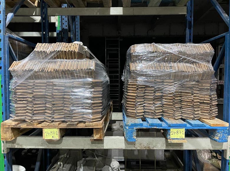 27 m² lot of herringbone parquet 27 m² lot of herringbone parquet-8