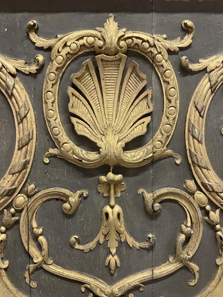 Carved and gilded wood paneling Carved and gilded wood paneling-4