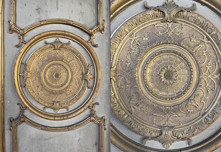 René Gaillard (architect), Aimé Octobre (sculptor), Regency-Style Painted and Gilded Woodwork, 1919 René Gaillard (architect), Aimé Octobre (sculptor), Regency-Style Painted and Gilded Woodwork, 1919-16