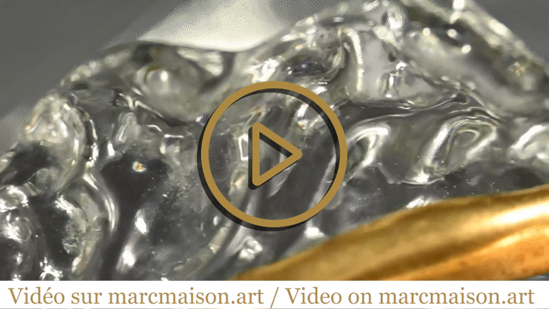 BACCARAT crystalworks, La Vague Inkwell, 1909 BACCARAT crystalworks, La Vague Inkwell, 1909-0