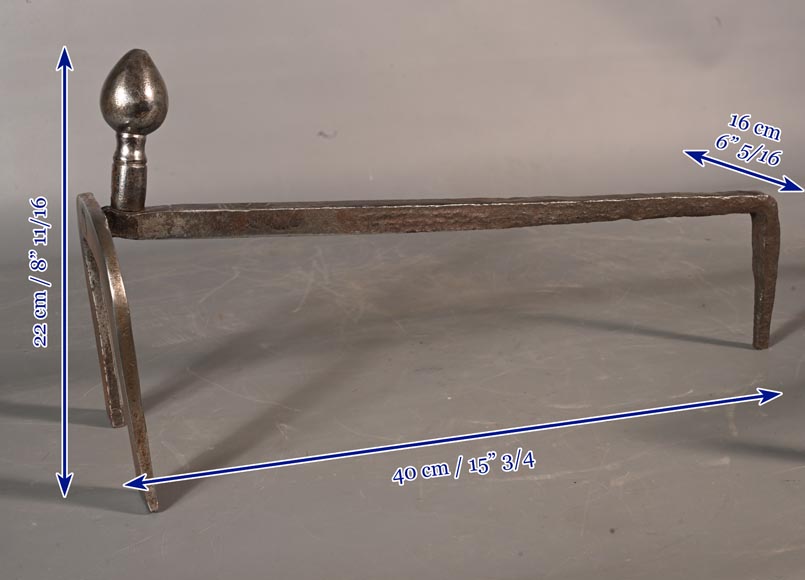 Pair of horseshoe headboards, 19th century Pair of horseshoe headboards, 19th century-5