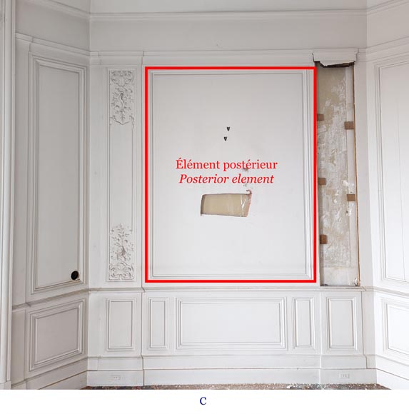 Louis XV style paneled room Louis XV style paneled room-3