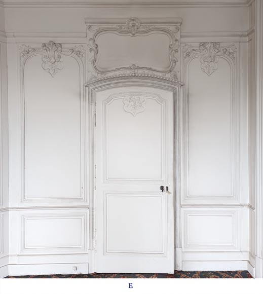 Louis XV style paneled room Louis XV style paneled room-5