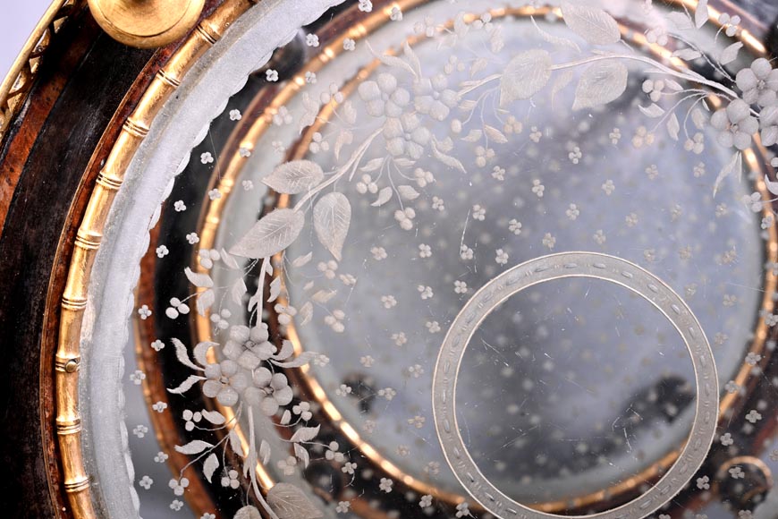 Alphonse GIROUX (in the manner of), Bamboo Decorated Gueridon, first half of the 19th century Alphonse GIROUX (in the manner of), Bamboo Decorated Gueridon, first half of the 19th century-3