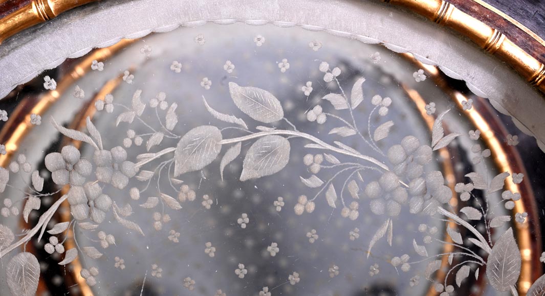 Alphonse GIROUX (in the manner of), Bamboo Decorated Gueridon, first half of the 19th century Alphonse GIROUX (in the manner of), Bamboo Decorated Gueridon, first half of the 19th century-4