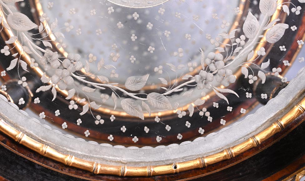 Alphonse GIROUX (in the manner of), Bamboo Decorated Gueridon, first half of the 19th century Alphonse GIROUX (in the manner of), Bamboo Decorated Gueridon, first half of the 19th century-5