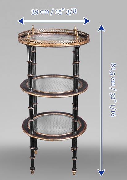 Alphonse GIROUX (in the manner of), Bamboo Decorated Gueridon, first half of the 19th century Alphonse GIROUX (in the manner of), Bamboo Decorated Gueridon, first half of the 19th century-9