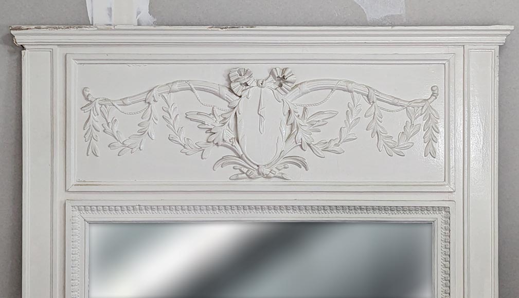 Louis XVI style trumeau decorated with an arch Louis XVI style trumeau decorated with an arch-1