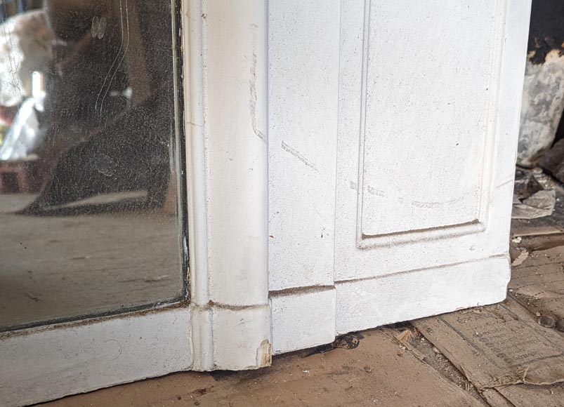 Regency-style moulded trumeau with rounded frame and acanthus leaves in the corners Regency-style moulded trumeau with rounded frame and acanthus leaves in the corners-4