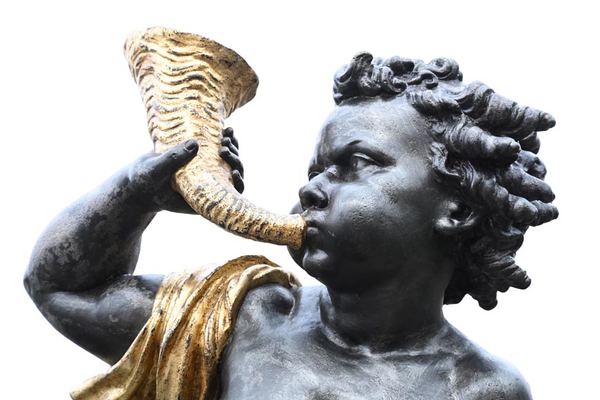 Mathurin Moreau for  the Val d’Osne Foundry,  The Four Elements,   between 1849 and 1879 Mathurin Moreau for  the Val d’Osne Foundry,  The Four Elements,   between 1849 and 1879-9