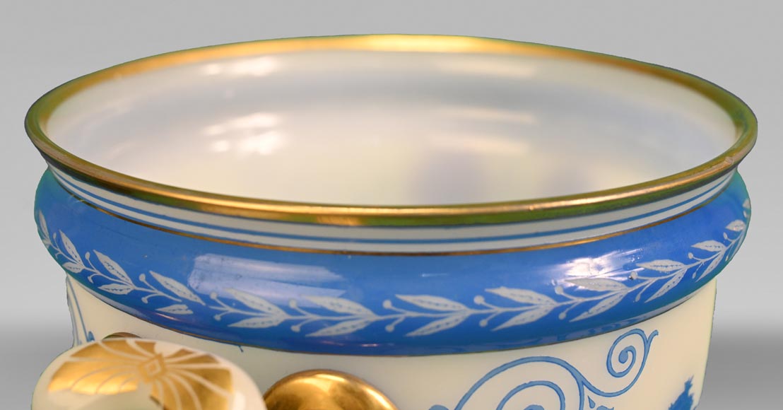 BACCARAT, Crystal Vase with Neo-Greek Decoration, circa 1867 BACCARAT, Crystal Vase with Neo-Greek Decoration, circa 1867-6