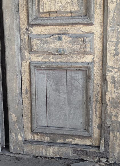 Large oak double door Large oak double door-4