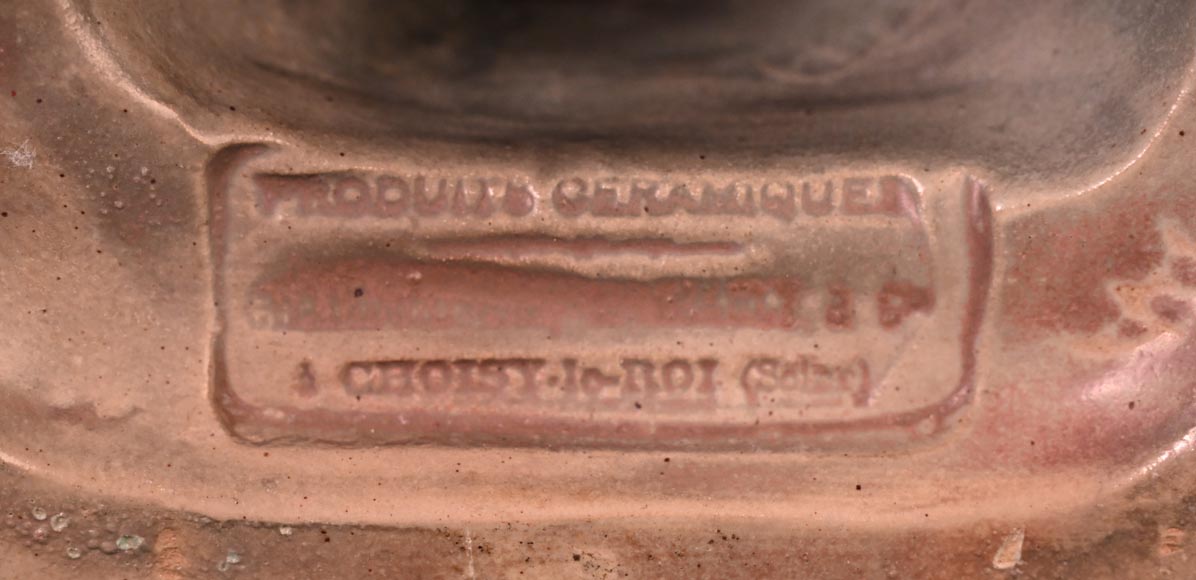 GILARDONI FILS & BRAULT tilery, Weepers, 1900 Paris Exposition GILARDONI FILS & BRAULT tilery, Weepers, 1900 Paris Exposition-9