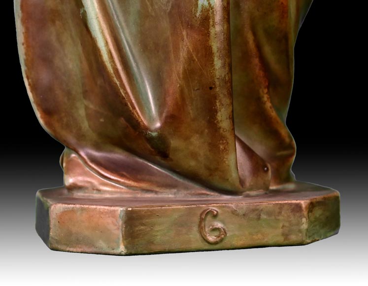 GILARDONI FILS & BRAULT tilery, Weepers, 1900 Paris Exposition GILARDONI FILS & BRAULT tilery, Weepers, 1900 Paris Exposition-13