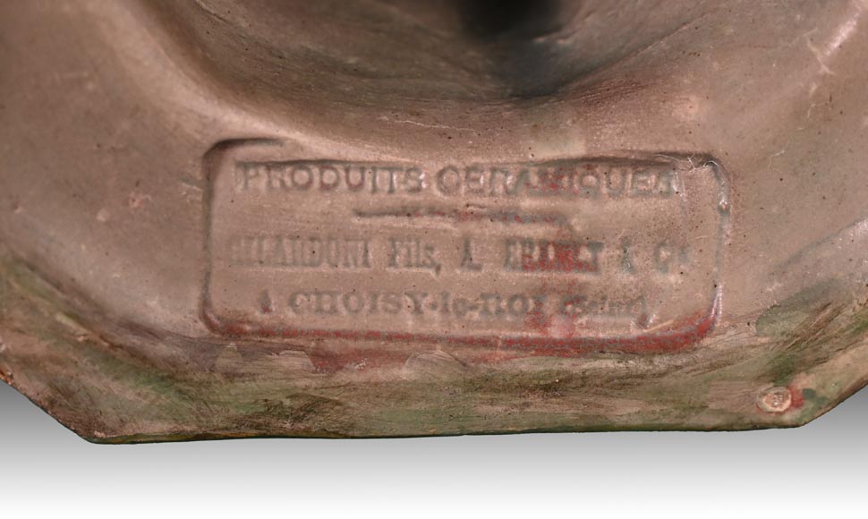 GILARDONI FILS & BRAULT tilery, Weepers, 1900 Paris Exposition GILARDONI FILS & BRAULT tilery, Weepers, 1900 Paris Exposition-14