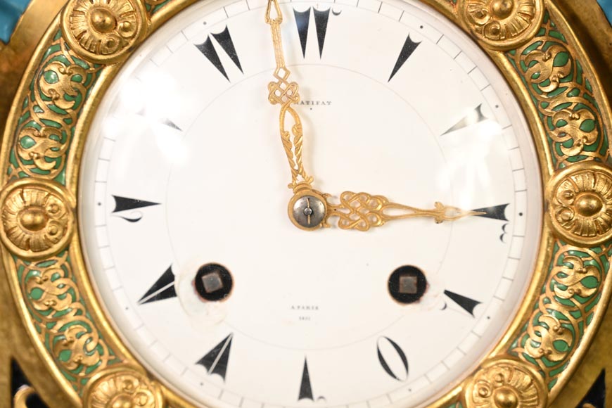 Charles Stanislas MATIFAT, Persian double-sided pendulum from the London Universal Exhibition of 1851 Charles Stanislas MATIFAT, Persian double-sided pendulum from the London Universal Exhibition of 1851-5