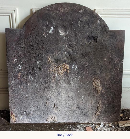 Fireback with the Arms of France from the 18th century Fireback with the Arms of France from the 18th century-6