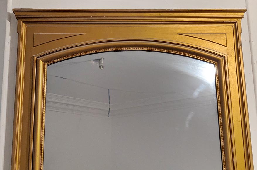 Louis XVI style moulded and gilded trumeau Louis XVI style moulded and gilded trumeau-1