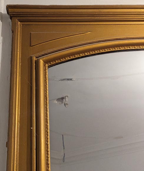 Louis XVI style moulded and gilded trumeau Louis XVI style moulded and gilded trumeau-2