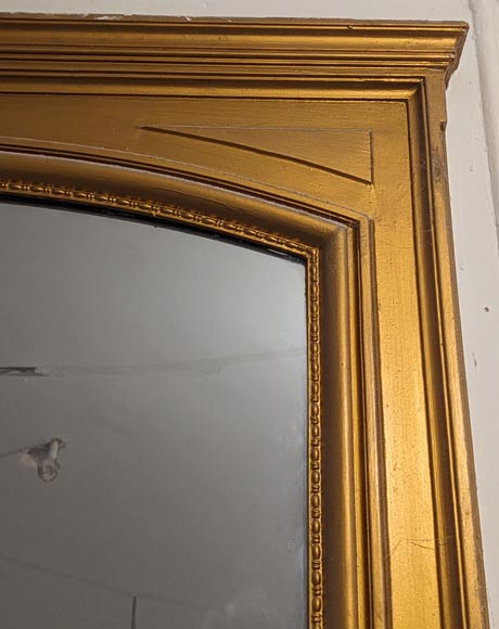 Louis XVI style moulded and gilded trumeau Louis XVI style moulded and gilded trumeau-3