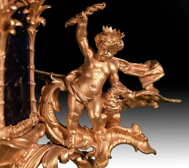 Art foundry of Johann HERZNER (attributed to), Lantern with rich rococo decoration, Second half of the 19th century Art foundry of Johann HERZNER (attributed to), Lantern with rich rococo decoration, Second half of the 19th century-8