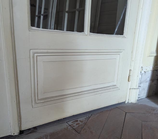 Set of 3 small-paned double doors Set of 3 small-paned double doors-12