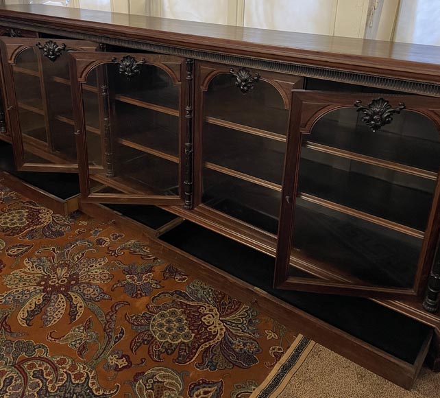 Louis-Édouard LEMARCHAND - Napoleon III low bookcase About 1850 Louis-Édouard LEMARCHAND - Napoleon III low bookcase About 1850-1