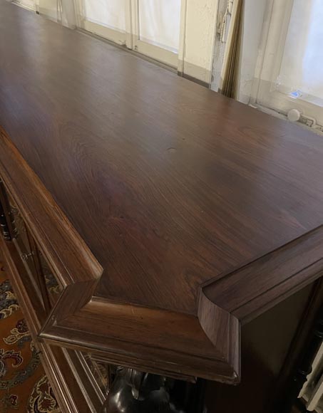 Louis-Édouard LEMARCHAND - Napoleon III low bookcase About 1850 Louis-Édouard LEMARCHAND - Napoleon III low bookcase About 1850-8