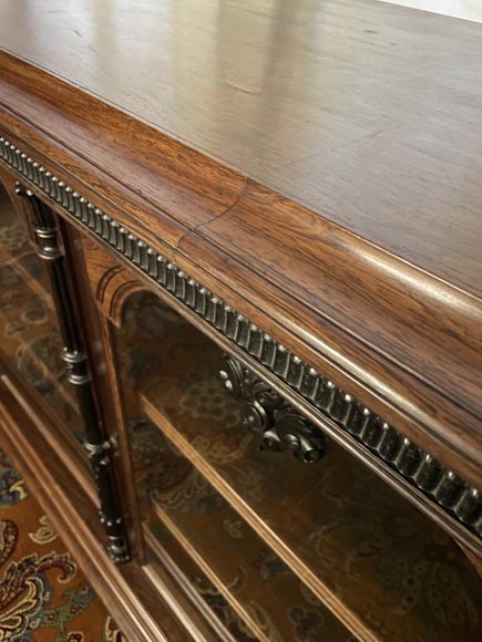 Louis-Édouard LEMARCHAND - Napoleon III low bookcase About 1850 Louis-Édouard LEMARCHAND - Napoleon III low bookcase About 1850-10