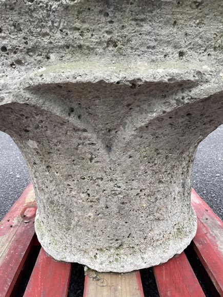 Stone column capital, Gothic period Stone column capital, Gothic period-3