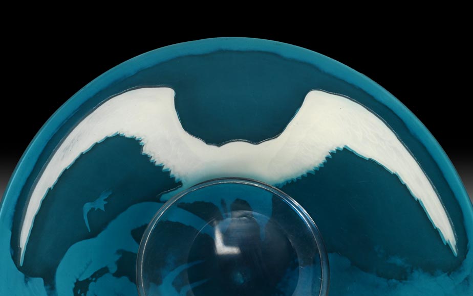 Gallé Establishments, Seagull Plate, between 1918 and 1936 Gallé Establishments, Seagull Plate, between 1918 and 1936-10