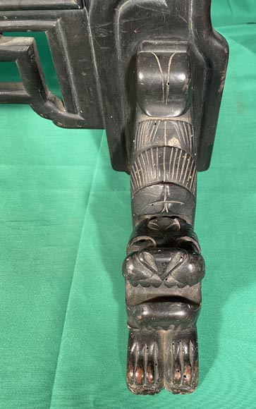 Japanese-style blackened wood spark plug Japanese-style blackened wood spark plug-7