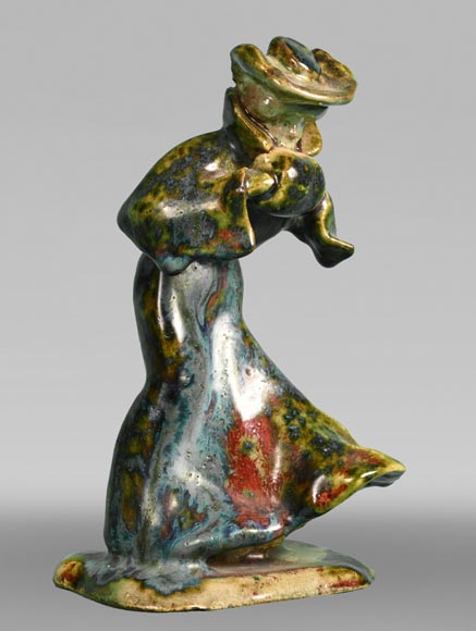 Pierre-Adrien DALPAYRAT, Woman with Muff Pierre-Adrien DALPAYRAT, Woman with Muff-0