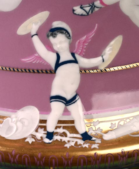 Sèvres Manufacture, Cubiform Vase with Tightrope Dancers, 1867-1869 Sèvres Manufacture, Cubiform Vase with Tightrope Dancers, 1867-1869-8