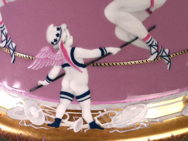 Sèvres Manufacture, Cubiform Vase with Tightrope Dancers, 1867-1869 Sèvres Manufacture, Cubiform Vase with Tightrope Dancers, 1867-1869-9