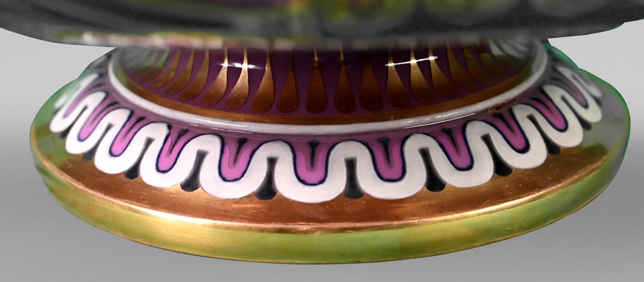 Sèvres Manufacture, Cubiform Vase with Tightrope Dancers, 1867-1869 Sèvres Manufacture, Cubiform Vase with Tightrope Dancers, 1867-1869-12