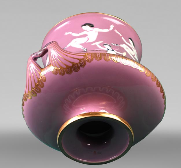 Sèvres Manufacture, Cubiform Vase with Tightrope Dancers, 1867-1869 Sèvres Manufacture, Cubiform Vase with Tightrope Dancers, 1867-1869-13