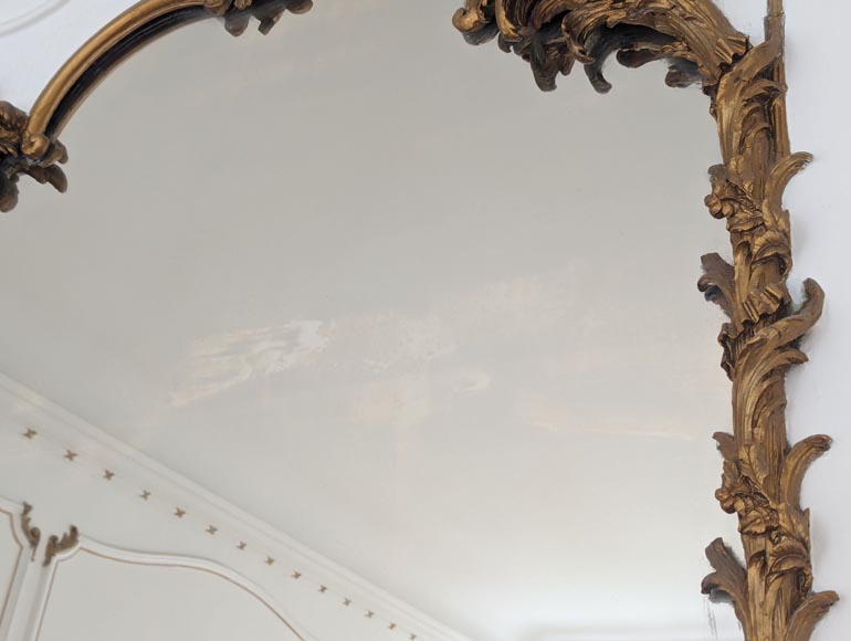 Napoleon III-style trumeau decorated with branches Napoleon III-style trumeau decorated with branches-3