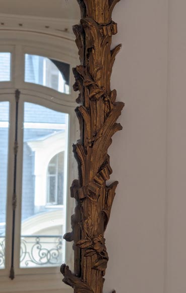 Napoleon III-style trumeau decorated with branches Napoleon III-style trumeau decorated with branches-5