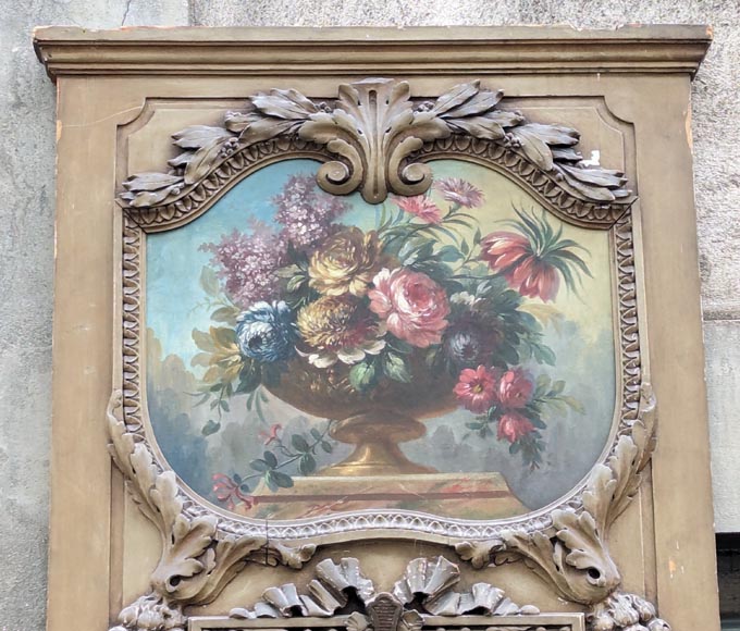 Small console and overmantel in the Napoleon III style Small console and overmantel in the Napoleon III style-3