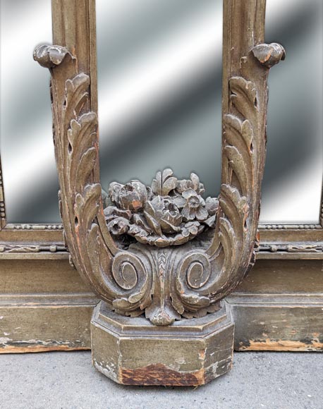 Small console and overmantel in the Napoleon III style Small console and overmantel in the Napoleon III style-7