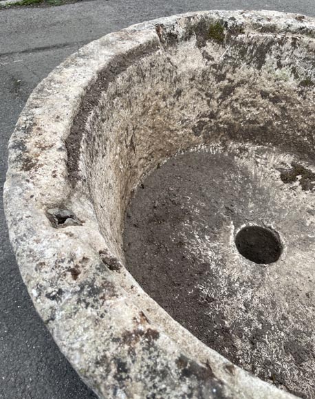 Imposing antique stone stoup Imposing antique stone stoup-6