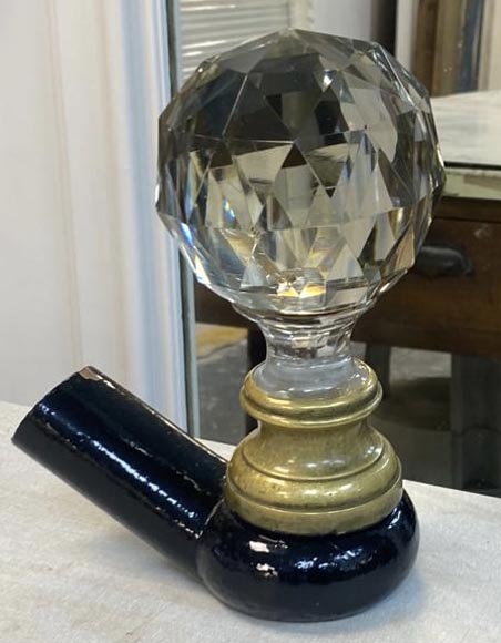 Spiral staircase in painted oak Spiral staircase in painted oak-15