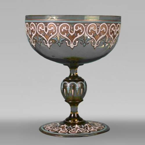 Jacques Philippe IMBERTON, Orientalist-Style Bowl, second half of the 19th century