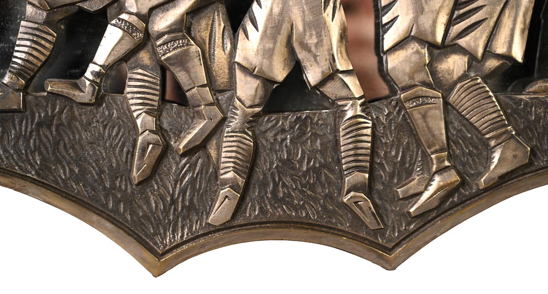 Georges Marius BORETTI, Art Déco-style Mirror with Rugby Players, circa 1930 Georges Marius BORETTI, Art Déco-style Mirror with Rugby Players, circa 1930-4