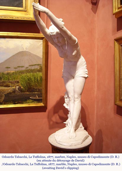 Odoardo TABACCHI, La Tuffolina or The Diver, after 1877 Odoardo TABACCHI, La Tuffolina or The Diver, after 1877-7